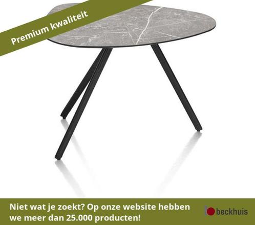XOOON Minato salontafel HPL/metaal - Lichtgrijs, Huis en Inrichting, Tafels | Salontafels, Nieuw, Overige materialen, Ophalen of Verzenden
