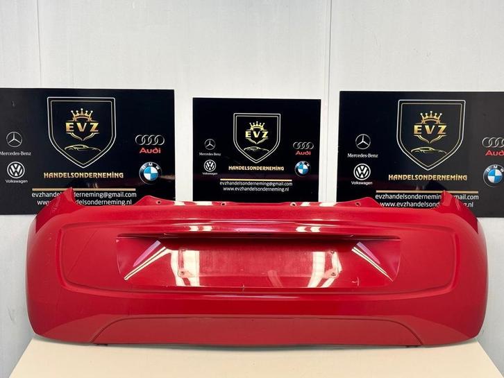 VW UP! achterbumper bj.2016 art.1S6807421 kleur rood LY3D, Auto-onderdelen, Carrosserie en Plaatwerk, Gebruikt, Volkswagen, Achter