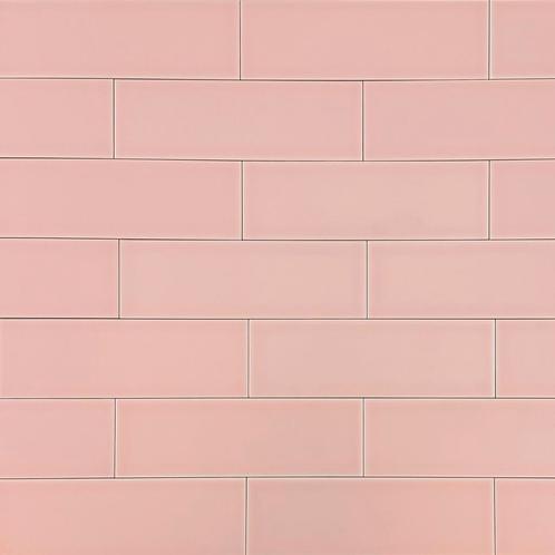 Wandtegel nara licht roze mat 8x25 wandtegel tegeloutlet, Doe-het-zelf en Verbouw, Tegels, Wandtegels, Nieuw, 10 m² of meer, Keramiek