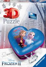 3D Puzzel - Frozen 2 Hartendoosje (54 stukjes) |, Hobby en Vrije tijd, Denksport en Puzzels, Nieuw, Verzenden