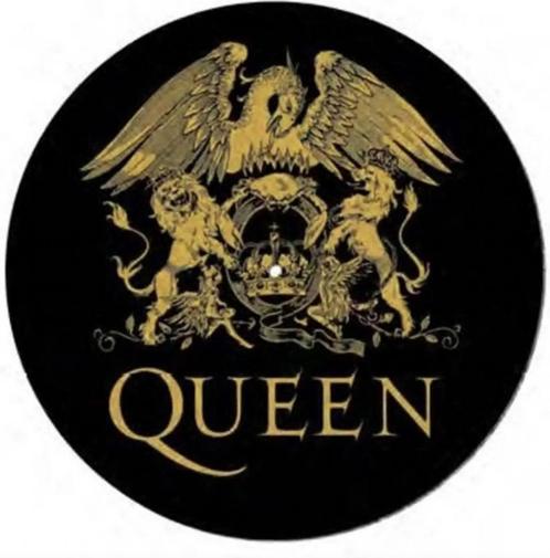 Queen - Logo - Platenspeler Slipmat officiële merchandise, Verzamelen, Muziek, Artiesten en Beroemdheden, Gebruiksvoorwerp, Nieuw