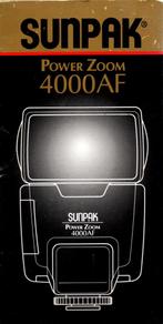 Sunpak Power Zoom 4000AF TTL Flash voor Nikon – Flitser met, Verzenden, Nieuw