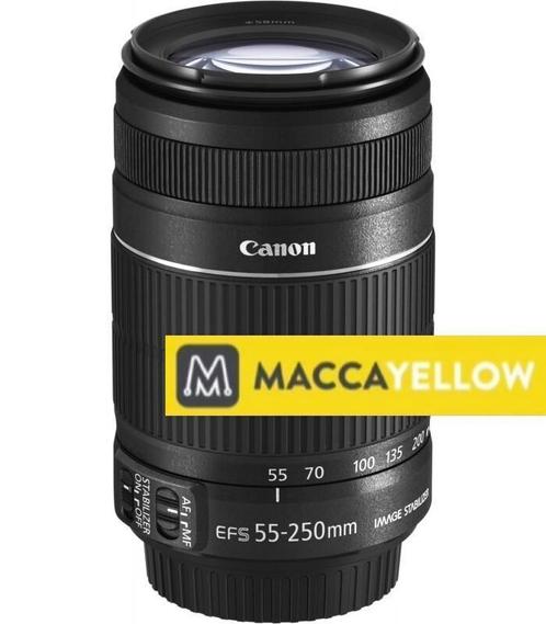 Canon EF-S 55-250mm f/4-5.6 IS II met garantie, Audio, Tv en Foto, Fotografie | Lenzen en Objectieven, Telelens, Zo goed als nieuw