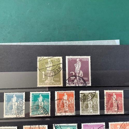Berlijn 1949 - 4 emissies met Bauten, UPU, Groenopdruk en, Postzegels en Munten, Postzegels | Europa | Duitsland