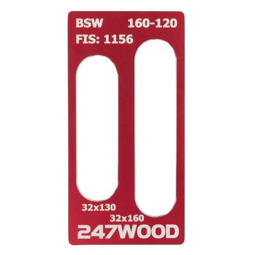 247WOOD FIS inleg 160x32 voor BSW 160-120, Doe-het-zelf en Verbouw, Hang- en Sluitwerk, Verzenden