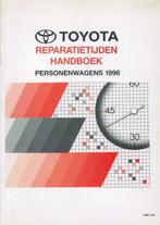1996 Toyota Reparatietijdenhandboek Personenwagens, Auto diversen, Handleidingen en Instructieboekjes, Verzenden