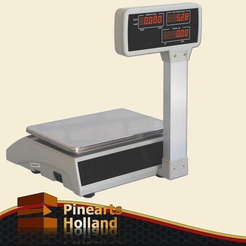 Prijsweegschaal met Klantendisplay op Statief 15Kg x 5g, Doe-het-zelf en Verbouw, Weegschalen, Overige typen, Nieuw, Minder dan 50 kg