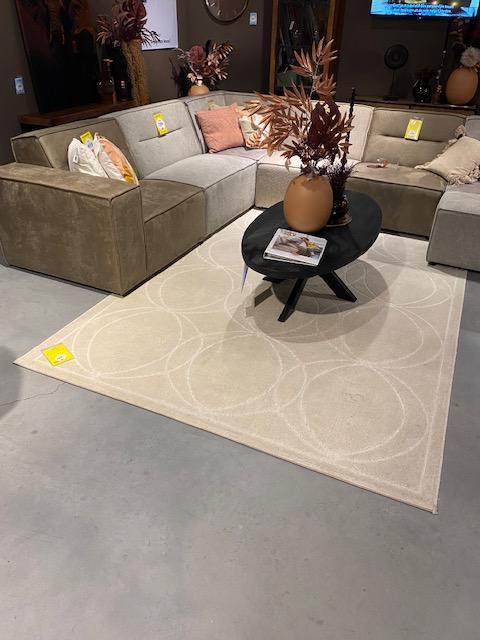 Pinole vloerkleed 200x290 60-white, Huis en Inrichting, Stoffering | Tapijten en Kleden, Nieuw, Ophalen of Verzenden