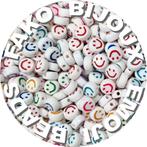 Fako Bijoux® - Emoji / Smiley Kralen - Acryl - 7mm -, Hobby en Vrije tijd, Kralen en Sieraden maken, Nieuw, Verzenden
