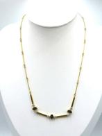 Halsketting - 18 karaat Geel goud Diamant (Natuurlijk) -, Sieraden, Tassen en Uiterlijk, Kettingen, Nieuw