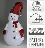 Christmas Decoration Sneeuwpop decoratie figuur/beeld - 200, Verzenden, Nieuw