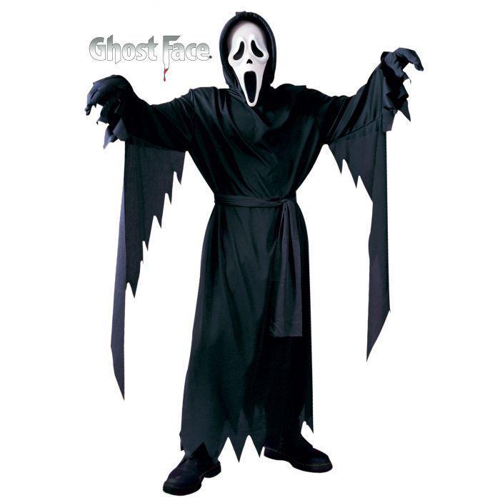 Ghost Face® Scream Kostuum Kind 10-12 jaar, Hobby en Vrije tijd, Feestartikelen, Feestartikel, Nieuw, Verzenden