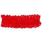 Kousenband rood met kant NIEUW, Kleding | Dames, Trouwkleding en Trouwaccessoires, Ophalen of Verzenden, Nieuw, Rood