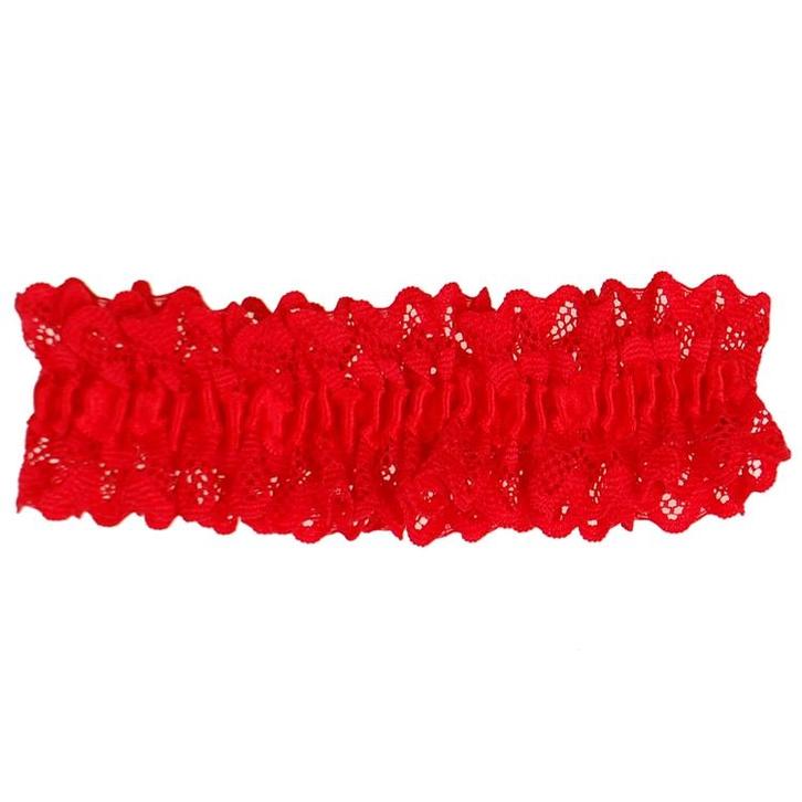 Kousenband rood met kant NIEUW, Kleding | Dames, Trouwkleding en Trouwaccessoires, Rood, Nieuw, Ophalen of Verzenden