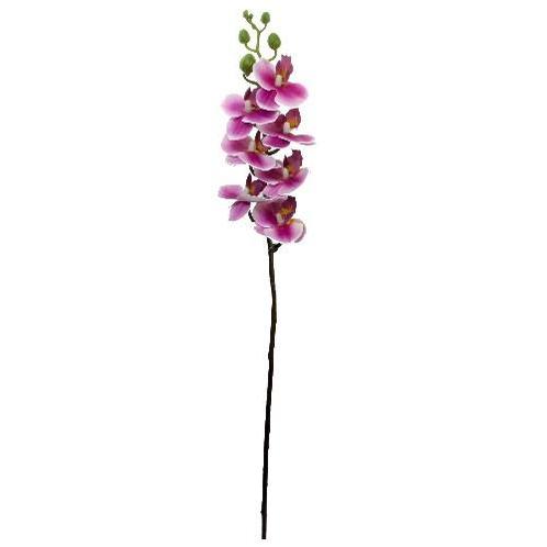 Orchidee PHALAENOPSIS ORCHID SPRAY 63cm LILA/FUCHSIA, Huis en Inrichting, Woonaccessoires | Kunstplanten en Kunstbloemen, Nieuw