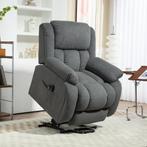 TRUUSK Elektrische Sta-op Stoel Met Relax- En Ligfunctie, Ma, Huis en Inrichting, Fauteuils, Verzenden, Nieuw