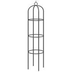 Rozenkolom Zwart 200x40cm (Tuinbogen pergola, Partytenten), Verzenden, Nieuw