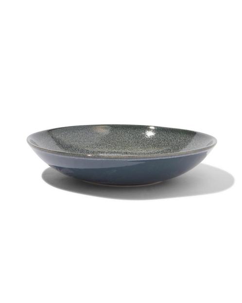 HEMA Diep bord Ø23cm Porto reactief glazuur zwart, Huis en Inrichting, Keuken | Servies, Nieuw, Verzenden
