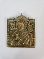 Icoon - Moeder Gods van de Passie - Brons, Antiek en Kunst