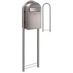 Bobi Grande brievenbus en Round statief - RVS, Verzenden, Nieuw