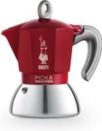 Bialetti Moka Inductie - percolator - Rood - 2 kopjes, Verzenden, Nieuw