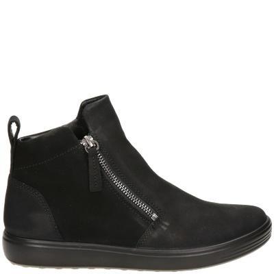Ecco Soft 7 rits- & gesloten boots voor dames in het Zwart, Kleding | Dames, Schoenen, Lage of Enkellaarzen, Zwart, Nieuw, Verzenden