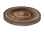 Boomstamschijf Paulownia slice FIRE Houten schijf 20*2cm, Hobby en Vrije tijd, Ophalen of Verzenden, Nieuw