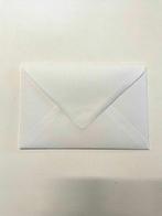 Envelop 12 x 18 cm structuur Wit, Hobby en Vrije tijd, Verzenden, Nieuw
