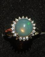Opaal - Zilver, Welo-opaal - Ring van de Hemelse Opaal:, Antiek en Kunst