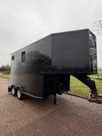 Uniek! Oerdegelijke Fifth Wheel Paardentrailer / veetrailer, Dieren en Toebehoren, Ophalen, Zo goed als nieuw, Aluminium, 2-paards trailer