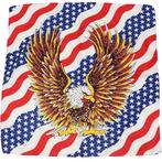 Bandana/Doek Adelaar/Amerikaanse Vlag 50x50 NIEUW, Ophalen of Verzenden, Nieuw