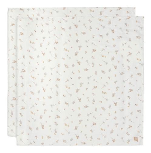 Jollein Riverside 115 x 115 cm Hydrofiel Multidoek 2 Stuks, Kinderen en Baby's, Badjes en Verzorging, Nieuw, Verzenden