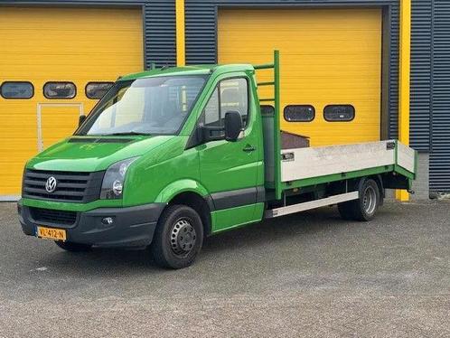 Volkswagen Crafter Airco/Cruise/Navi/3500KG, Auto's, Bestelauto's, Onderhoudsboekje, Lease, Zwart, Handgeschakeld, Overige kleuren