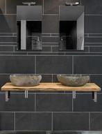 Moetz badkamermeubel houten wastafel + waskomen, Verzenden, Nieuw