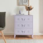 Ladekast Hämeenlinna commode met lades 72x60x40 cm lichtpaar, Verzenden, Nieuw