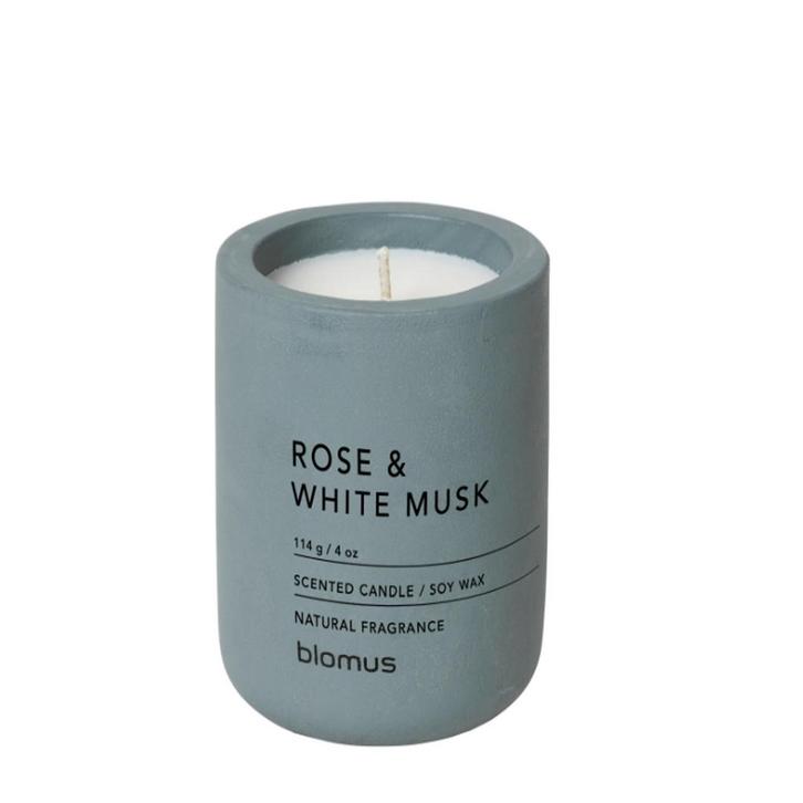 Geurkaars Blomus Fraga Flinstone Small Roos & White Musk, Doe-het-zelf en Verbouw, Overige Doe-het-zelf en Verbouw, Nieuw, Ophalen of Verzenden