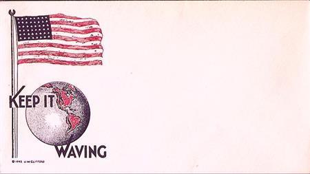Amerikaanse envelop WWII (lijst optie), Verzamelen, Militaria | Tweede Wereldoorlog, Verzenden