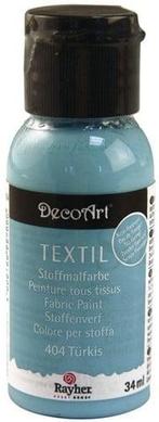 Textielverf Stoffenverf Turquoise 34 ml, Hobby en Vrije tijd, Knutselen, Ophalen of Verzenden, Nieuw