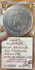 Rwanda. 50 Franken 2021 Oncia Nautica (Zonder Minimumprijs)
