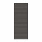 vidaXL Plissé rolgordijn 75x200 cm stofbreedte 74,4 cm, Verzenden, Nieuw, Zwart