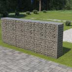 vidaXL Schanskorfmuur met deksels 300x50x150 cm, Tuin en Terras, Verzenden, Nieuw, IJzer, Minder dan 1 meter