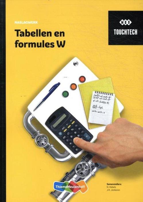 9789006373899 TouchTech Tabellen en formules W, Boeken, Schoolboeken, Nieuw, Verzenden