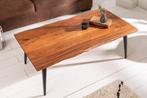 Massieve salontafel ORGANIC LIVING 110cm natuurlijk, Huis en Inrichting, Tafels | Salontafels, Ophalen of Verzenden, Nieuw