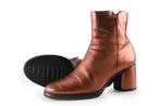 Ecco Enkellaarzen in maat 40 Brons | 10% korting, Ecco, Overige kleuren, Verzenden, Lage of Enkellaarzen