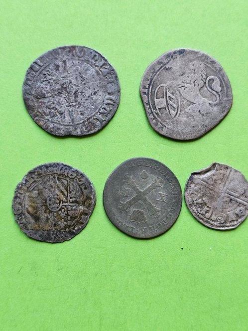 België. Lotje oude muntjes (Zonder Minimumprijs), Postzegels en Munten, Munten | Nederland