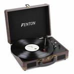 Fenton RP115B retro platenspeler met Bluetooth en USB - Hout, Audio, Tv en Foto, Platenspelers, Verzenden, Nieuw