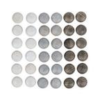 Grapat - Mandala - Stenen (grijs) 36st - Grapat, Nieuw