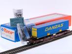 Schaal H0 Roco 46373 dieplader wagen Sdkmss 707 Danzas..., Gelijkstroom, Overige typen, Ophalen of Verzenden, Zo goed als nieuw