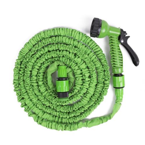 Benson Flexibele tuinslang - 10 meter - met sproeikop - g..., Tuin en Terras, Tuinslangen, Nieuw, Ophalen of Verzenden