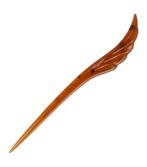 Haarpin Wing Vorm Kunststof 17cm Bruin, Nieuw